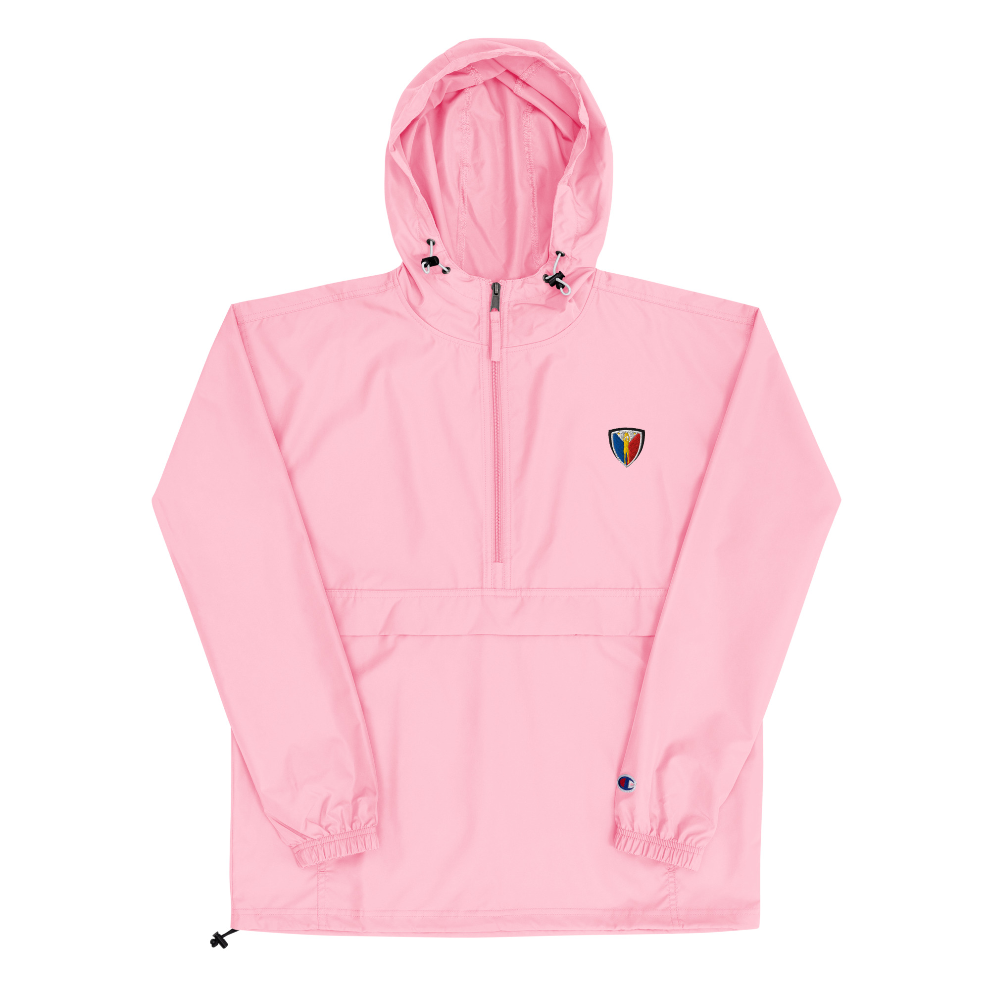 Embroidered Champion Packable Jacket - Image 9