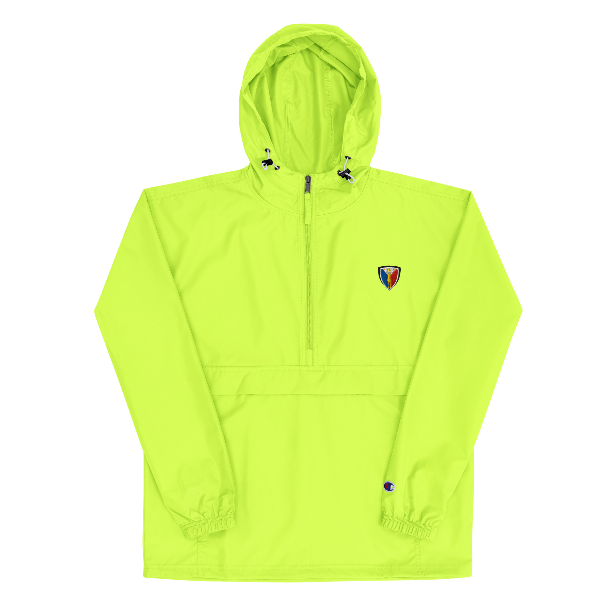 Embroidered Champion Packable Jacket - Image 10
